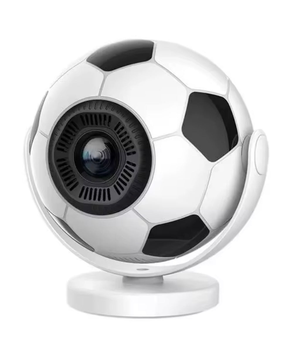 Proyector Smart modelo H72, figura Balón de Futbol, Android 14