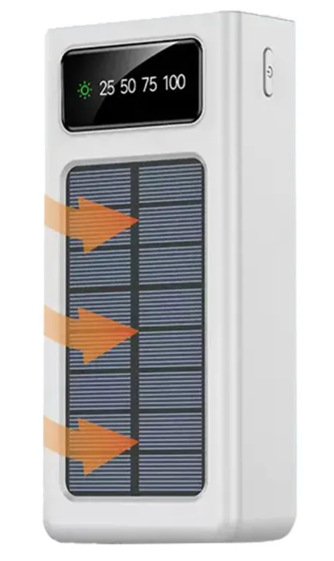 Power Bank Solar 20,000mah, Multiples Entradas