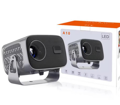 Proyector A10 Mini 3D LED, 1080P 4K HD