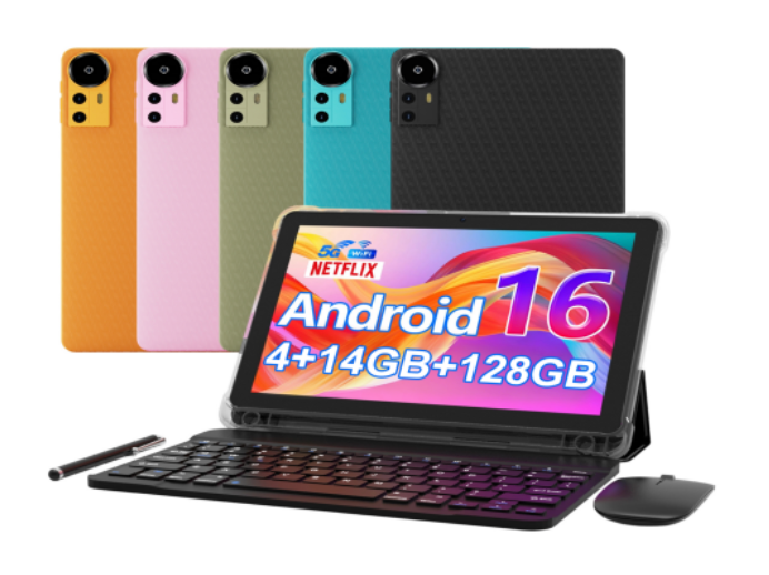 Tablet Wifi P31 10 Pulgadas Android 16 4GB + 128GB